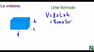 Formule volume partie B