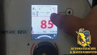 C&oacute;mo seleccionar tipo de electrodo en m&aacute;quina de soldar - inversor TIG - MMA alem&aacute;n SWEISS 3250