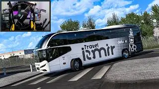 BUS Ride in West Balkan (Super Realistic Sim) Euro Truck Simulator 2