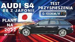 #108 Coobcio & Basia - AUDI S4 B8 из Японии: серийный тест разгона от 0 до 100 км/ч. Мойка и поли...