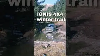 IGNIS 4X4 ALLGRIP. Winter trail ❄️⛰️🤩#offroad #4x4 #ignis #suv #4x4adictivos