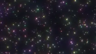 Beautiful Rainbow Glow Particle Star Vortex Spiral Spins in Space 4K 60fps Wallpaper Background