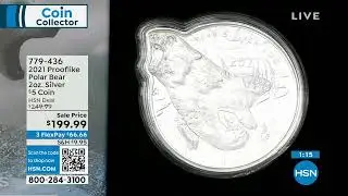 2021 Solomon Islands Limited Edition Polar Bear 2 oz. Si...