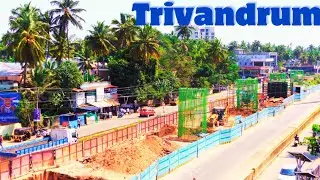 ഈഞ്ചക്കൽ ഫ്ലൈ ഓവർ.( Eenchakal Flyover).Trivandrum .