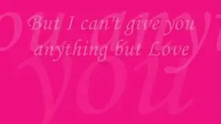 Daniel Schuhmacher Anything But Love [Lyrics.]