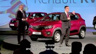 Renault Kwid - the first Alliance vehicle built on CMF-A architecture