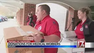 Cary cancer survivor gives back to medical community by collecting protective equipment