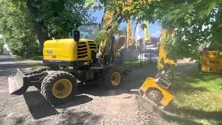Yanmar B95w zagęszczarka Cangini PB 401/501 @YANMARCENTRUM