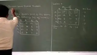Saddle point problem solving