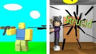 Strucid | SNIPING PEOPLE THROUGH A WALL!!!