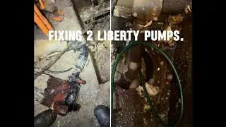 Fixing 2 Liberty Omnivore Pumps 💪🛠️ | Grease & Propeller Clogs Busted | Expert Unclog#libertypumps