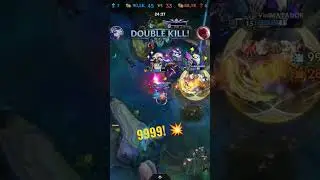 ASHE CRITICAL DAMAGE GAMEPLAY WILD RIFT 💥 #leagueoflegends #ashe #wildrift
