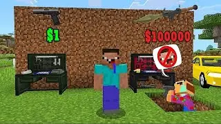 ARMA NOOB VS ARMA PRO NOOB ROBA TODAS LAS ARMAS Y ORO DE LA CIUDAD MINECRAFT TROLL