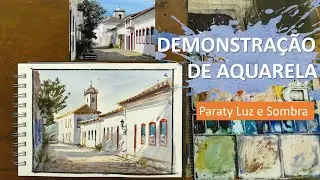 Aquarela - Paraty Luz e Sombra