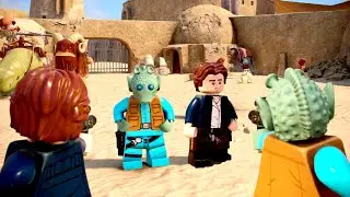 Who Shot First Han or Greedo? - LEGO Star Wars: The Skywalker Saga