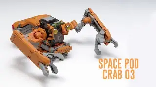 Space Pod Crab-03 [Wave Product Review] USA Gundam TV!