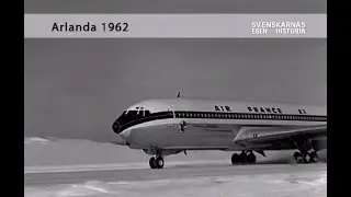 Stockholm Arlanda Airport. 1962