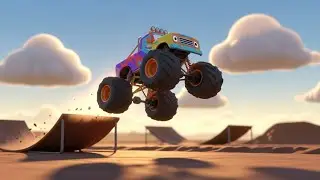 Monster Truck Jump Jump 🚚💨 Big Wheels Fun Songs for Kids &mdash; Sing, Bounce & Play and Many More!