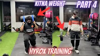 HYROX Training Part 4 | Battle Rope, Ski Machine, Sandbag Lunges & Trap Bar Walk