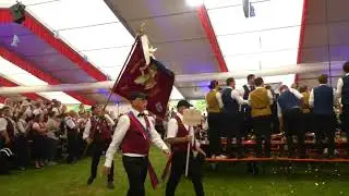 100 jahre MV Bargau 2025 Fahnenmarsch