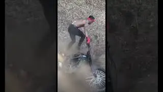 bro thought he was youngboy😂 #funny #racing #nbayoungboy #fails #stunt