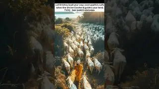 The Divine Guide | Walking with Gopala#krishna  #gopala #vrindavan  #cowherd #devotion #sprituality