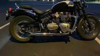 2018 Triumph Speedmaster w/ Cone Engineering Martini Exhaust & Motone X-Pipe