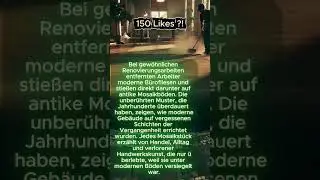 Antike Mosaike Unter B&uuml;rofliesen #geschichte #fund #antik