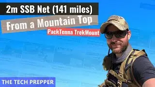 2m SSB Net with the PackTenna TrekMount (Arizona SWOT)