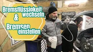 VW Käfer Bremsflüssigkeit wechseln & Bremsen einstellen