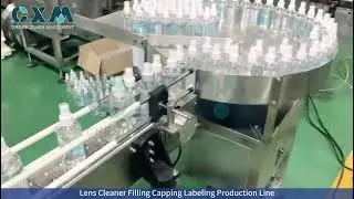 Is This the Most Efficient Lens Cleaner Filling & Packaging Line?