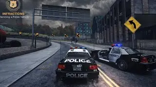 Need for Speed Most Wanted Police Car vs Police