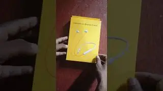 unboxing realme buds wireless 5 anc #realme #flipkart #neckband #shorts #anc #viralshorts #amazon
