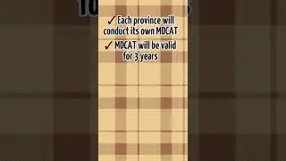 MDCAT 2023 update by PMDC #mdcat #mdcat2023 #update #pmdclatestnews #pmdc #pmc #viral #shorts