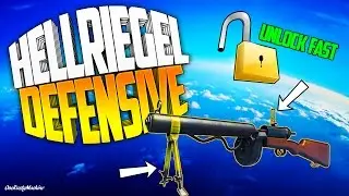 BF1 HOW TO UNLOCK HELLRIEGEL DEFENSIVE FAST | Battlefield 1 NEW Weapon Variants