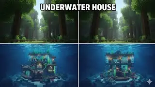 How to Build the Ultimate Underwater House in Minecraft!