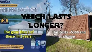 Quick video | DIY Tarp Shed Boat Shelter