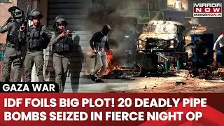 IDF Foils Major Plot; Seizes 20 Deadly Ready-to-Use Pipe Bombs, Nabs Terror Suspects In Night Op