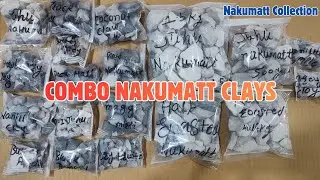 12 Types Combo Nakumatt Clay | Natural Crunch | Earthy Roasted Clays Collection Nakumatt Collection