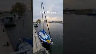 Lake Peipus, Peipsj&auml;rvi, Mustvee, Estonia