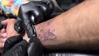 Cat Tattoo on hand | cat lover | hand tattoo #cattattoo #catlover