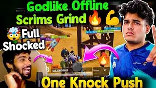 🚀Godlike Offline Scrims Grinding🔥💪GodL One Knock Push🤯 Admino Jonathan Deadly Duo🥵#jonathan 