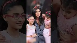 Sushmita Sen with Daughters 🥰🥀 Renee & Alisah #sushmitasen #shorts #ytshorts #maa