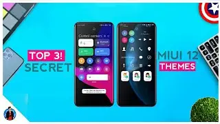 Miui 11 Top 3 Secret Miui 12 Themes  | Fully Dark Mode Supported Miui 12 Premium Features Unlock