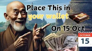 Place this in your wallet on Oct 15 for endless wealth | Buddhist Teachings | Buddhist Ritual