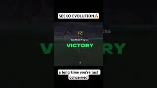 THIS SESKO EVOLUTION IS A MUST COMPLETE🔥😍 #manchesterunited #sesko #fc26 #evolution