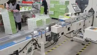 How to make Facial Tissue in soft bag pack 