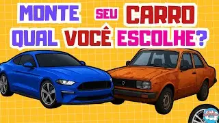 Quiz!!! Monte seu carro dos sonhos: Qual Voc&ecirc; Escolhe? (Dif&iacute;cil Decidir!)