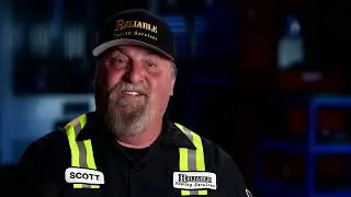 Garbage Truck Rollover Scott and Dylan Tag Team | Highway Thru Hell