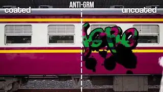 Remove Graffiti Fast and Easy with Nasiol Anti GRM with Nanotechnology